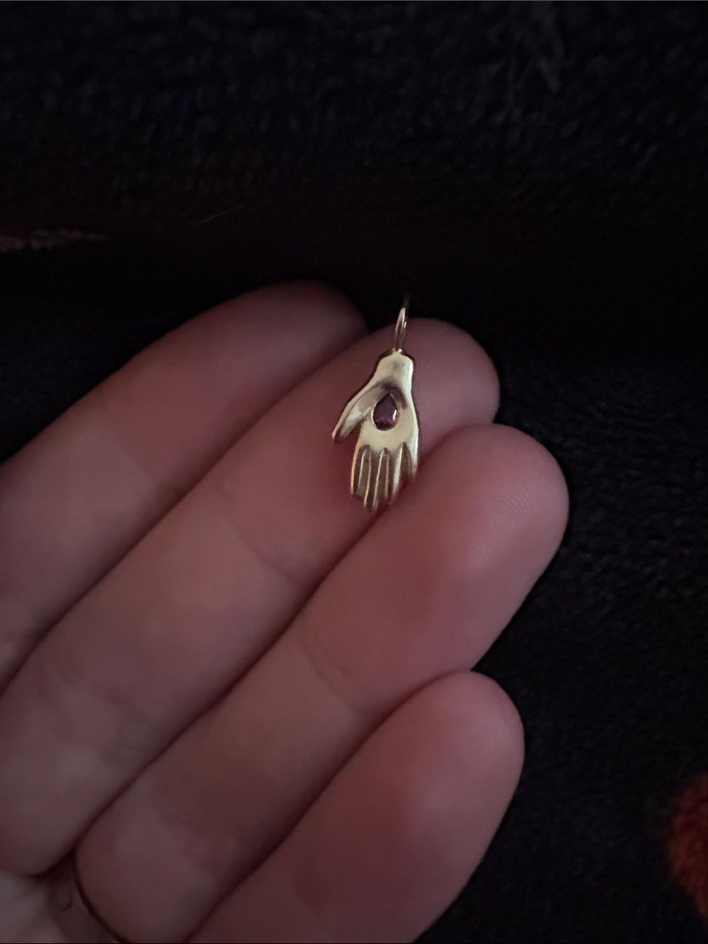 Ochre objects benvolio charm-not made in ruby anymore. Rare find!